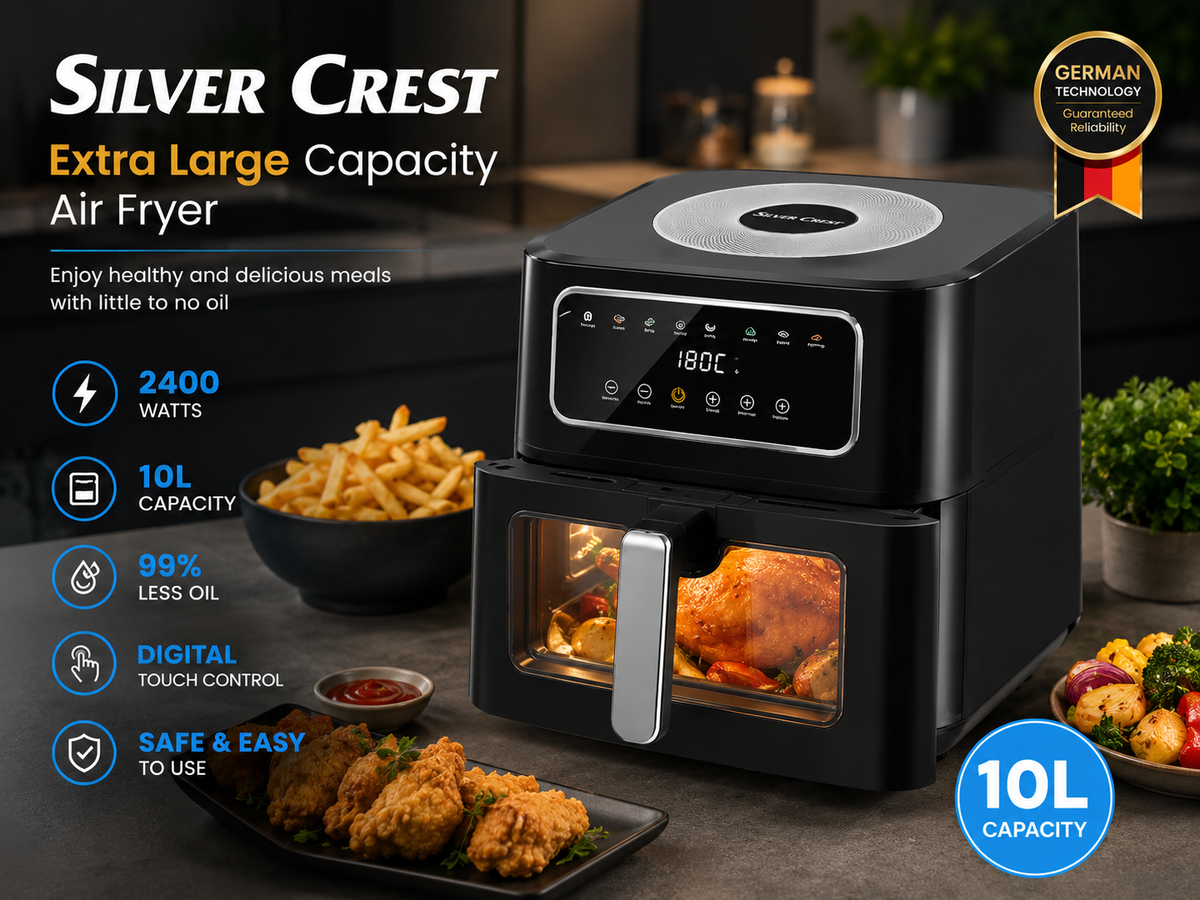 SILVER CREST Digitalna Air Fryer Friteza
