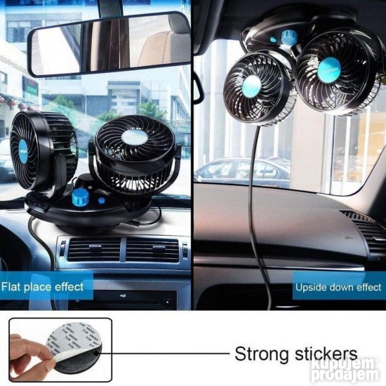 Dupli ventilator za auto