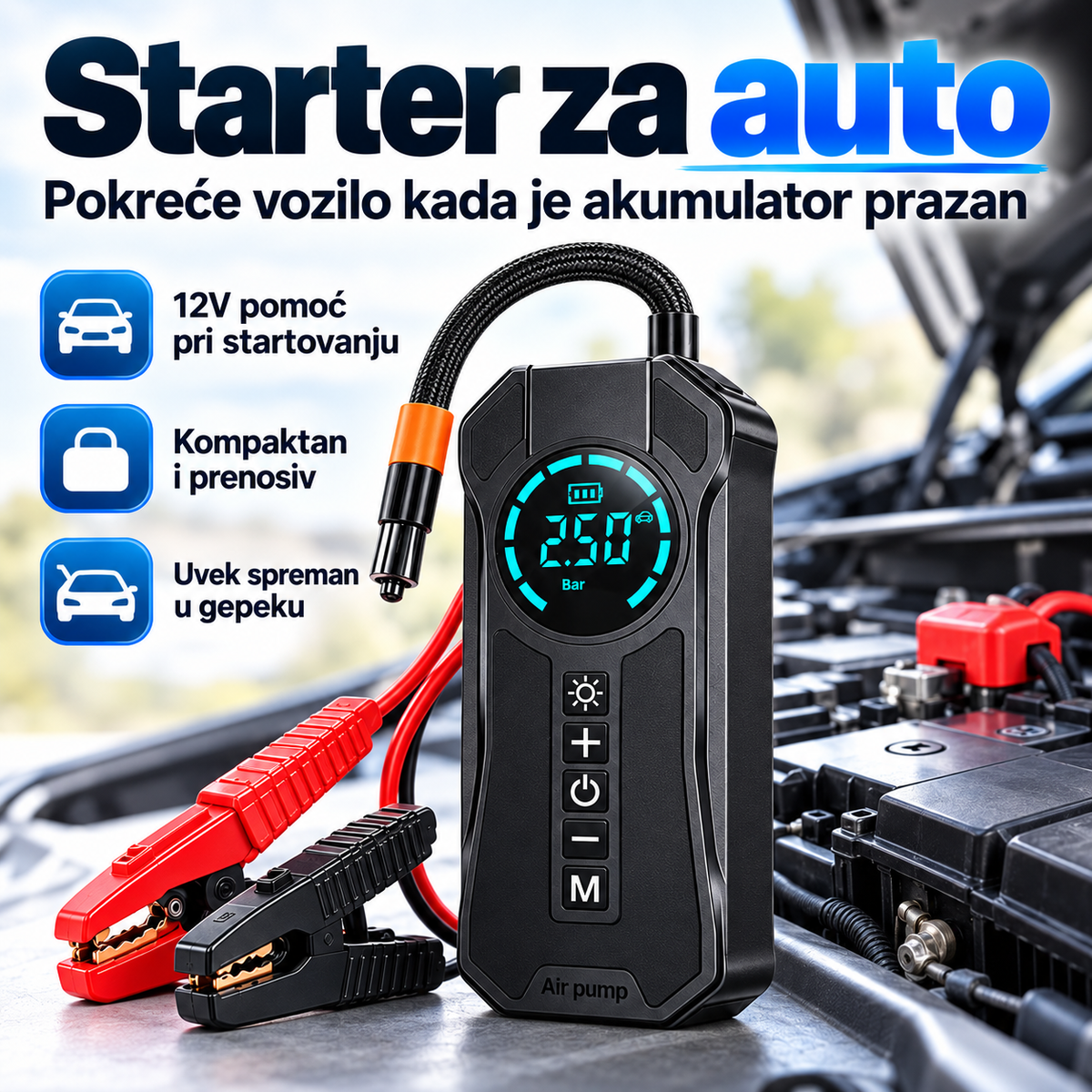 Starter za 12 V akumulator